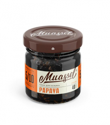 Купить Табак Muassel, 40гр "Papaya - Папайя" Табак Muassel, 40гр "Papaya - Папайя"